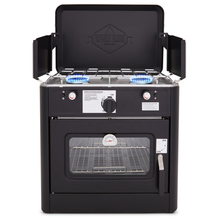Hike Crew Outdoor Gas Camping Oven W carry Bag 2 in 1 Portable